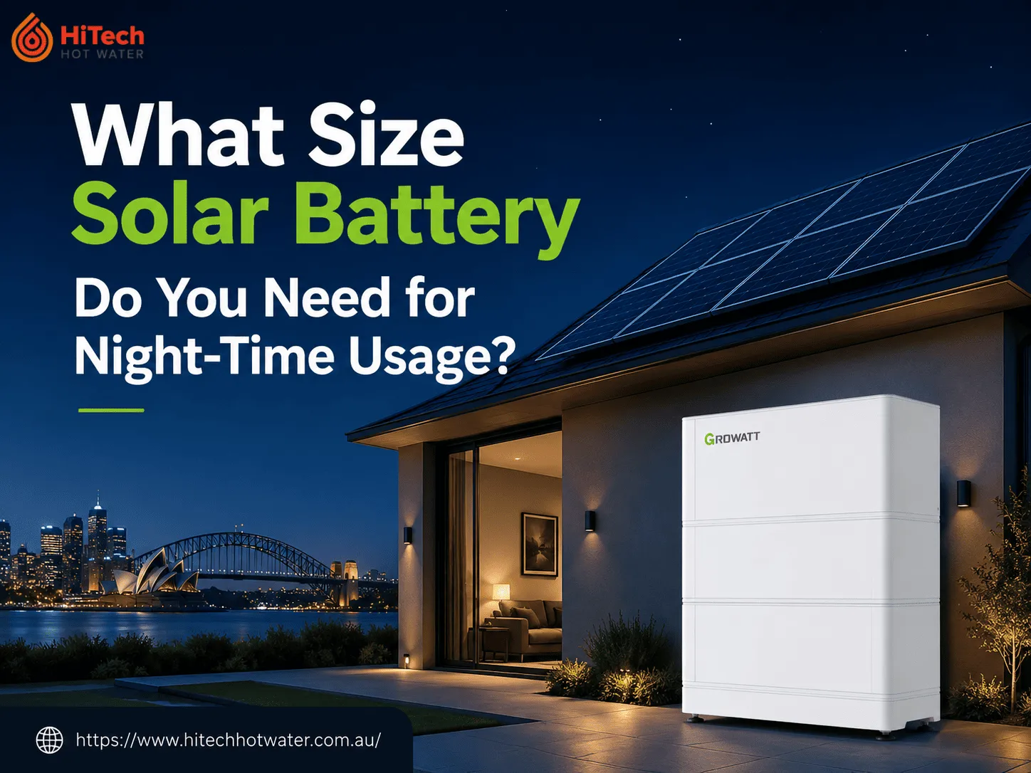 What Size Solar Battery Do You Need for Night-Time Usage?