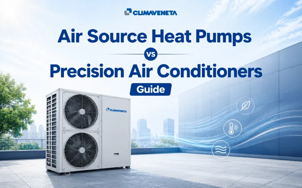 Air Source Heat Pumps vs Precision Air Conditioners
