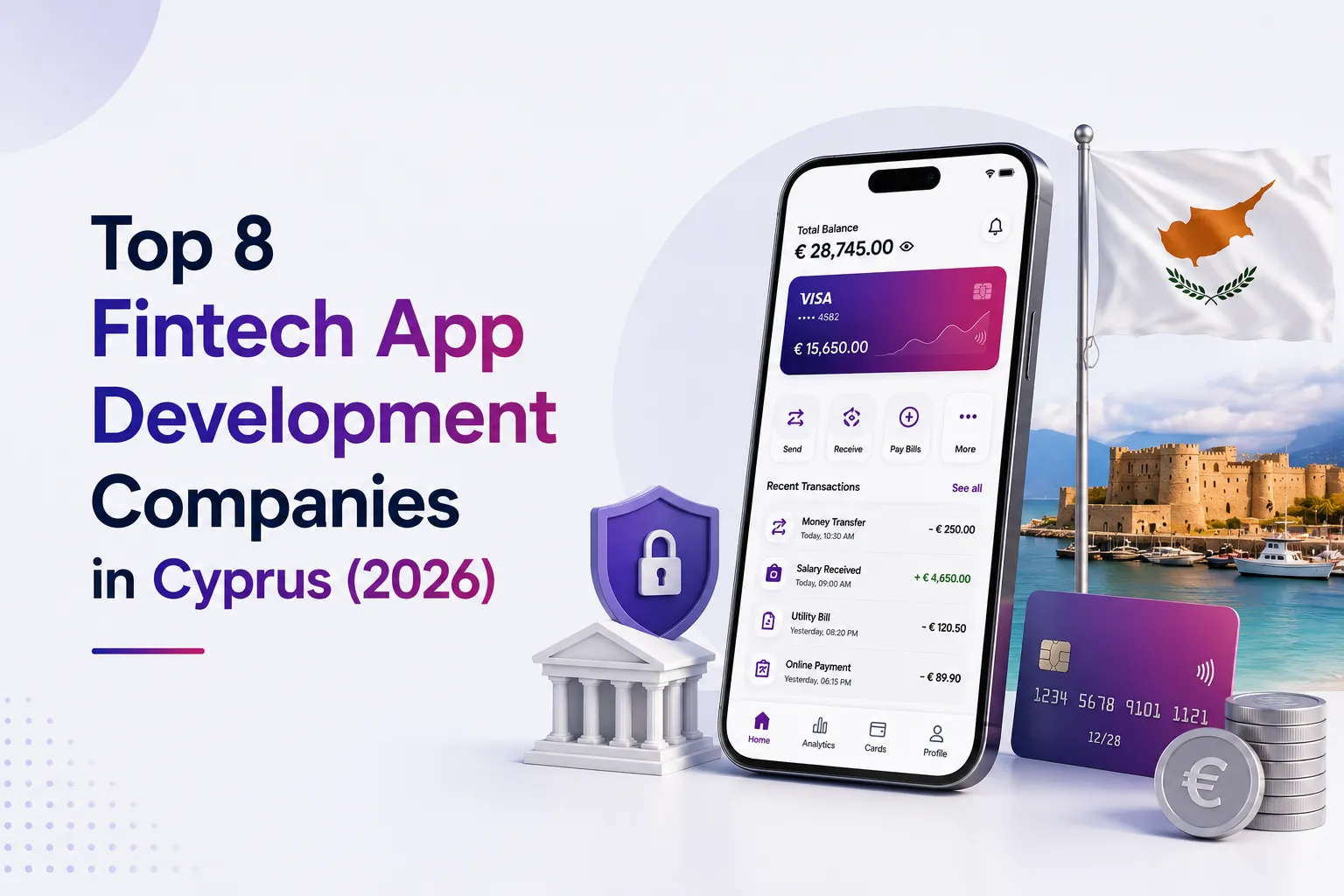 Top 8 Fintech App Development Companies in Cyprus (2026)
