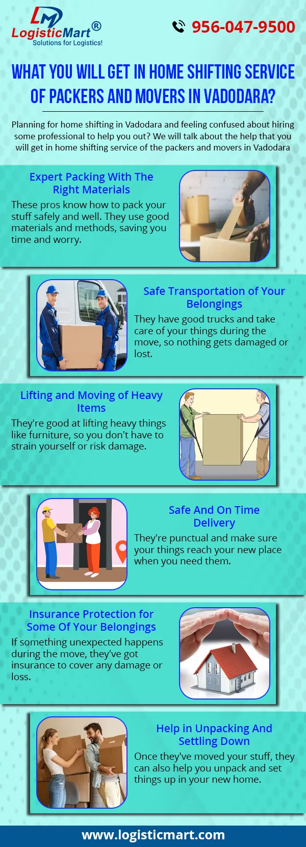 5 Logistics of Successful Move with Packers and Movers in Vadodara to Gandhinagar