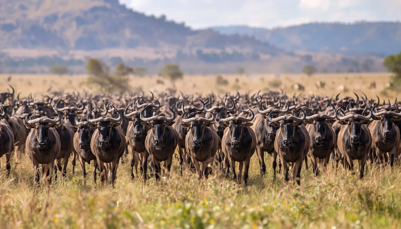 How Many Wildebeest Reach Masai Mara During Migration?