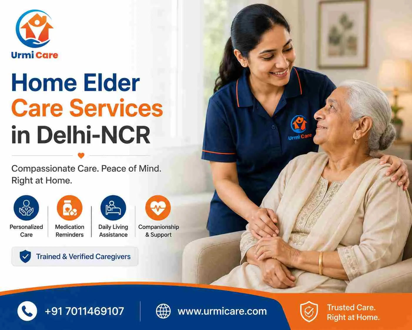 Professional Elderly Caretaker at Home
