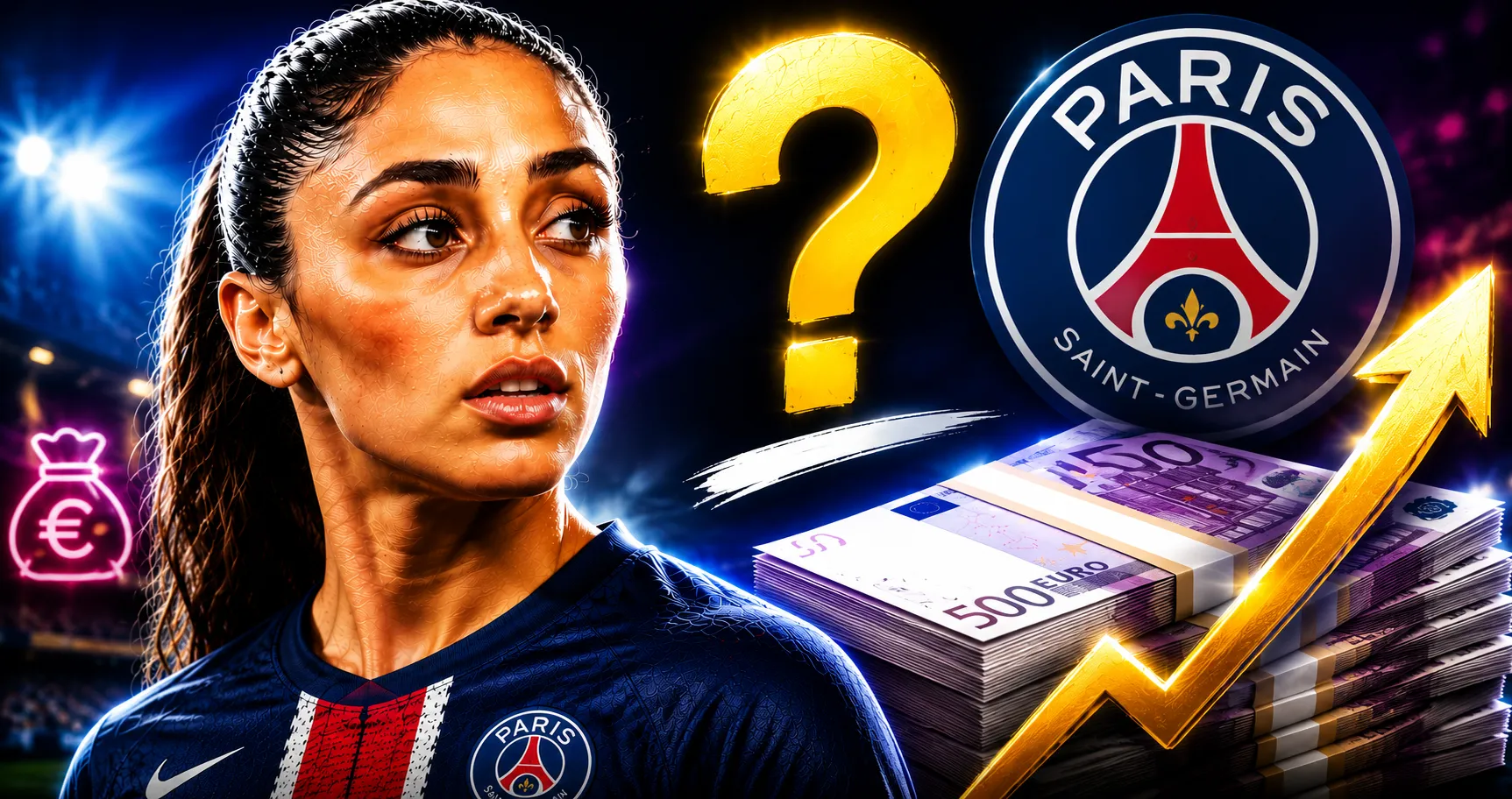 How Much Does Sakina Karchaoui Earn at PSG?