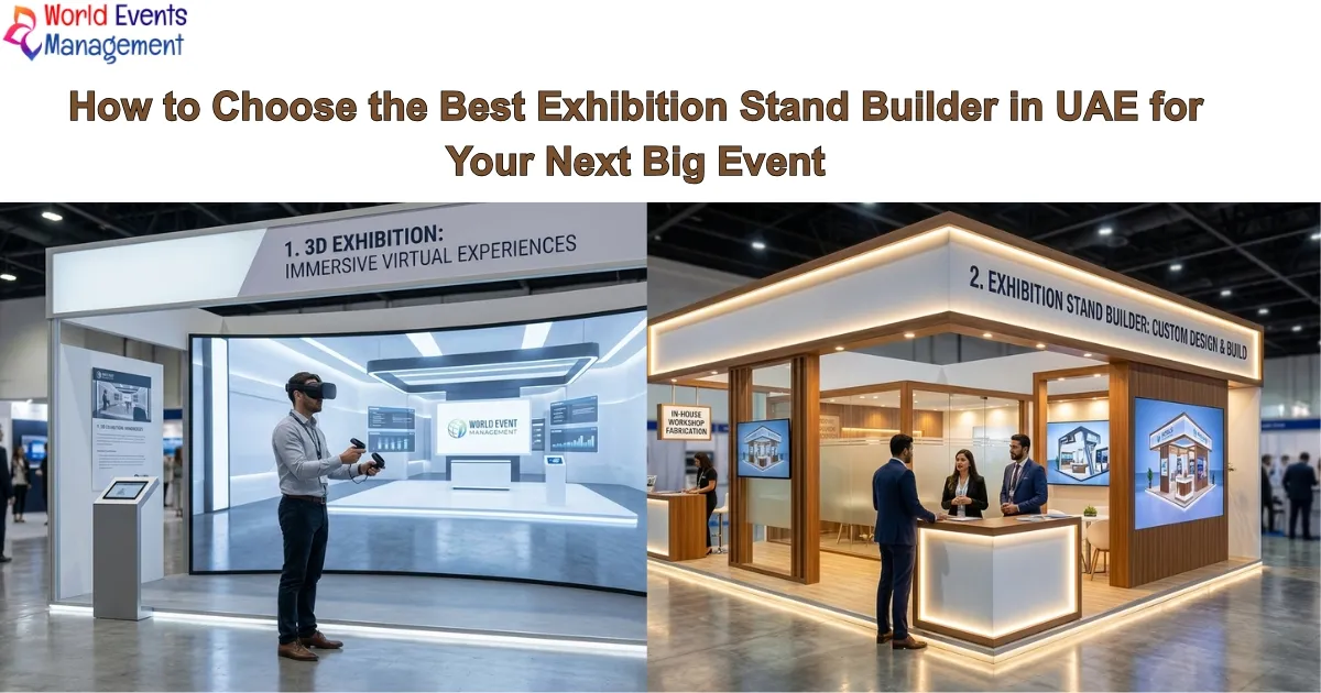 Choosing the Right Exhibition Stand Builder in the UAE
