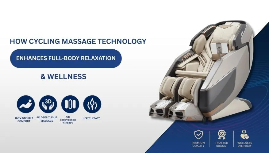 How Cycling Massage Technology Enhances Full-Body Relaxation and Wellness