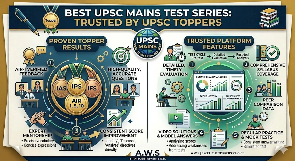 Best UPSC Mains Test Series: Trusted by UPSC Toppers
