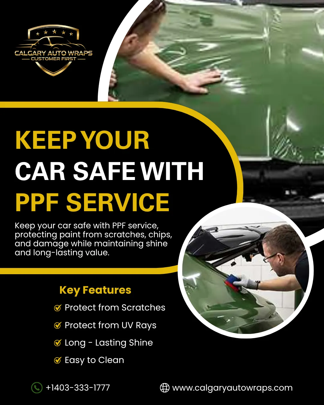 PPF Services in Calgary – Protect Your Vehicle with Calgary Auto Wraps