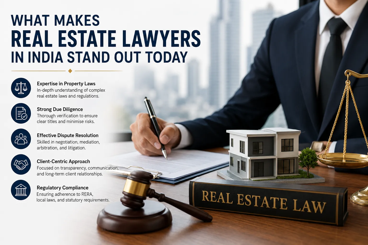What Makes Real Estate Lawyers in India Stand Out Today