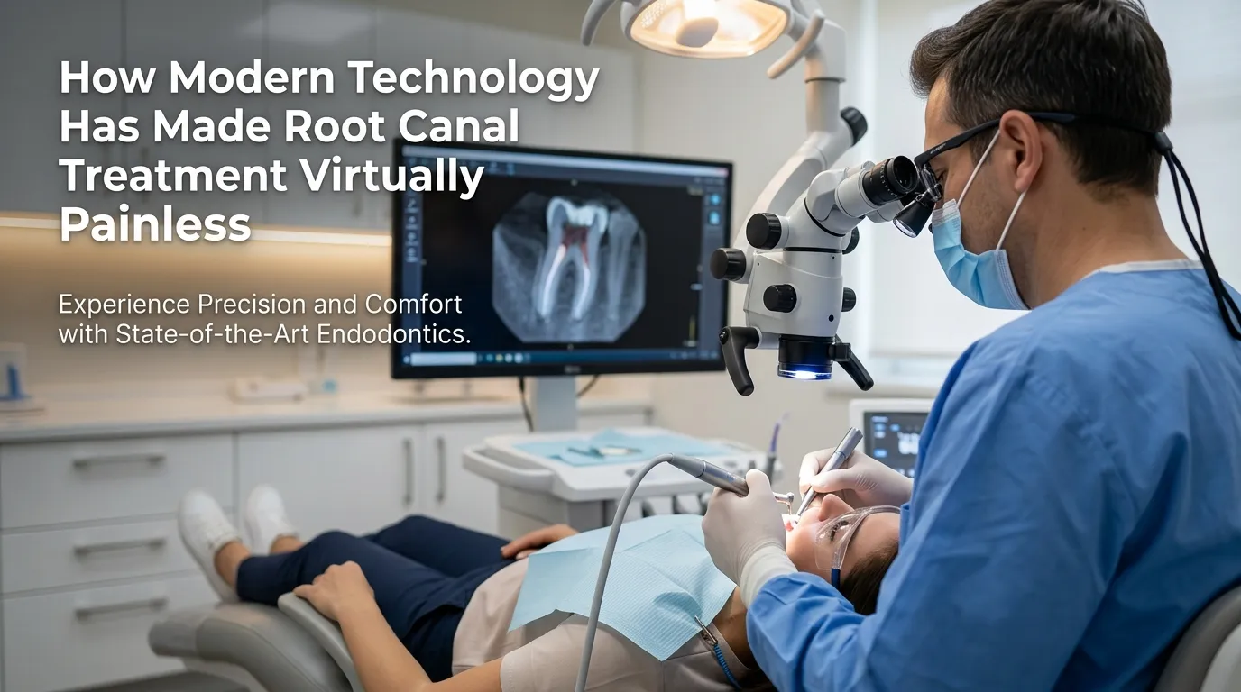 How Modern Technology Has Made Root Canal Treatment Virtually Painless