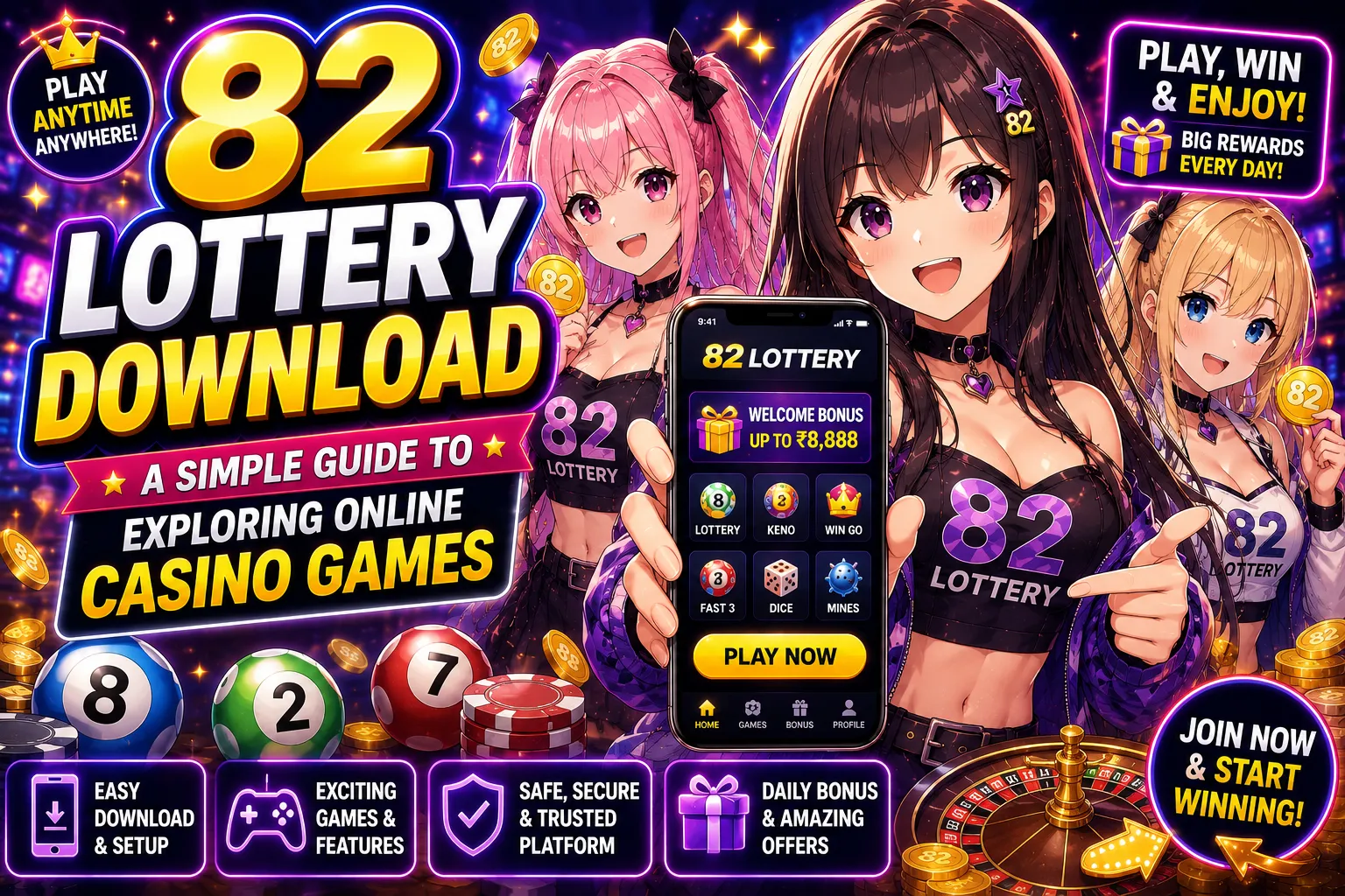 82 Lottery Download – A Simple Guide to Exploring Online Casino Games