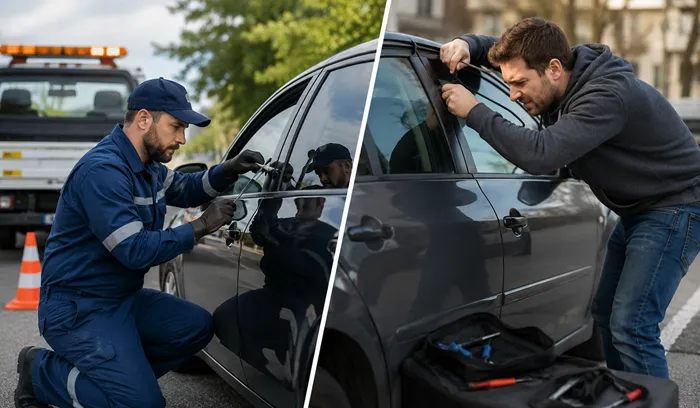 Roadside Assistance Lockout Service vs DIY Unlocking: Which Is Safer?