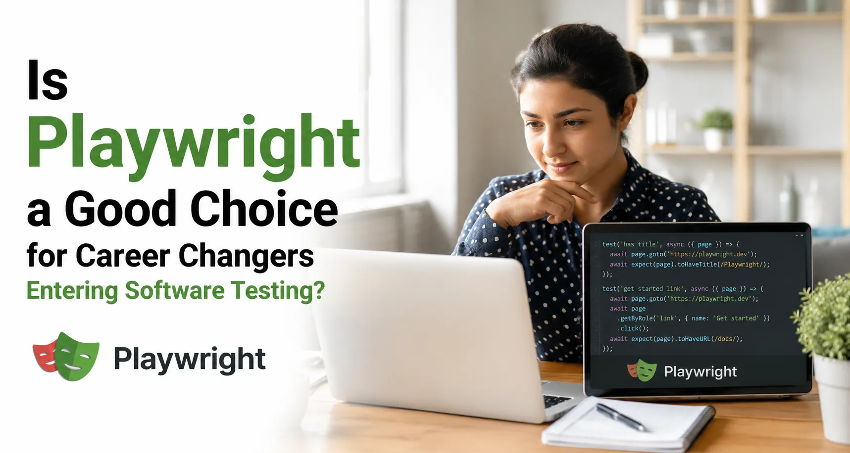 Is Playwright a Good Choice for Career Changers Entering Software Testing?