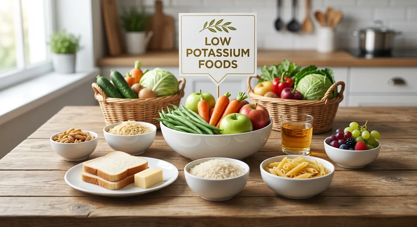 10 Low Potassium Foods for Kidney Disease