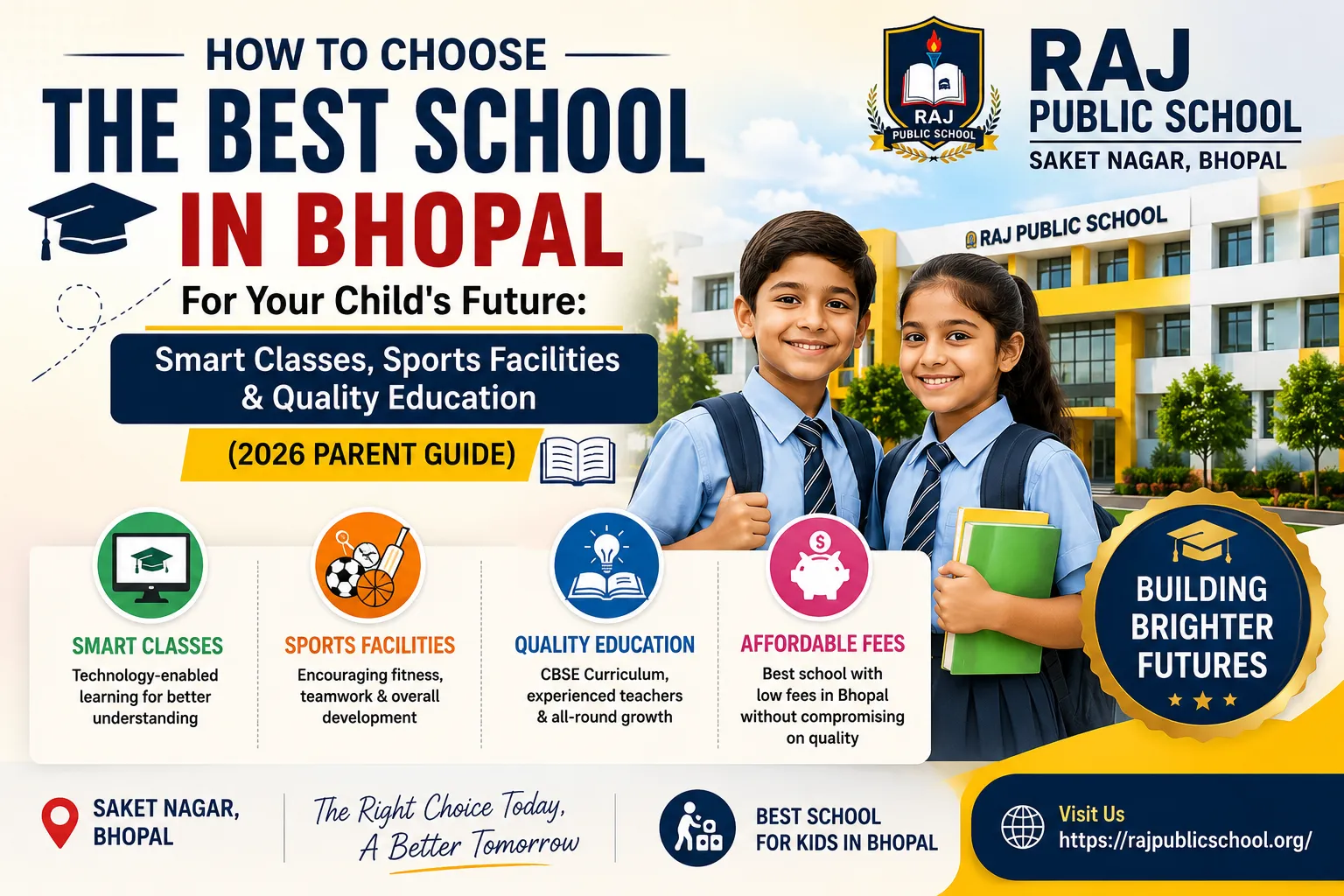 best school in bhopal with low fees