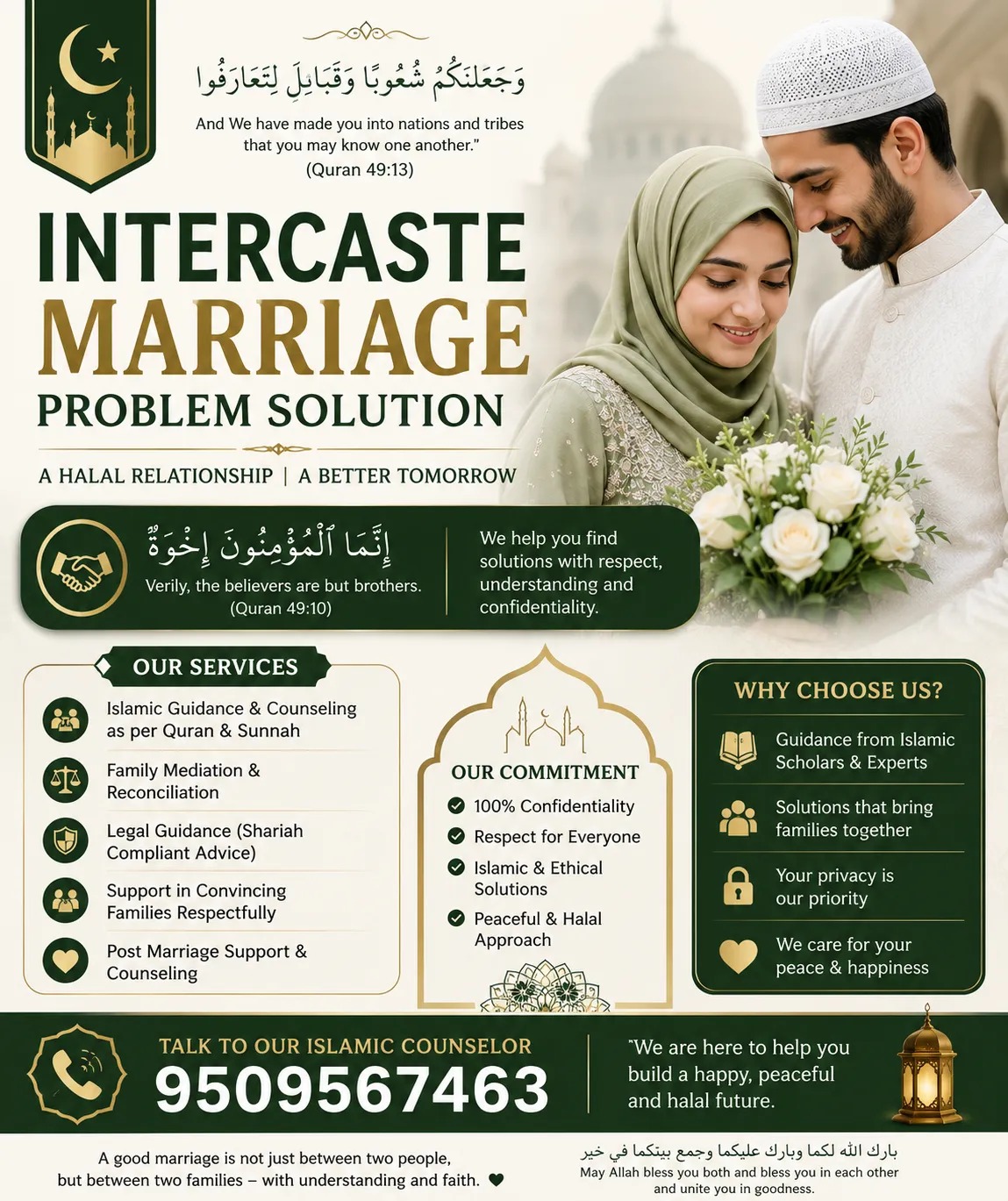 Intercaste marriage problem solution
