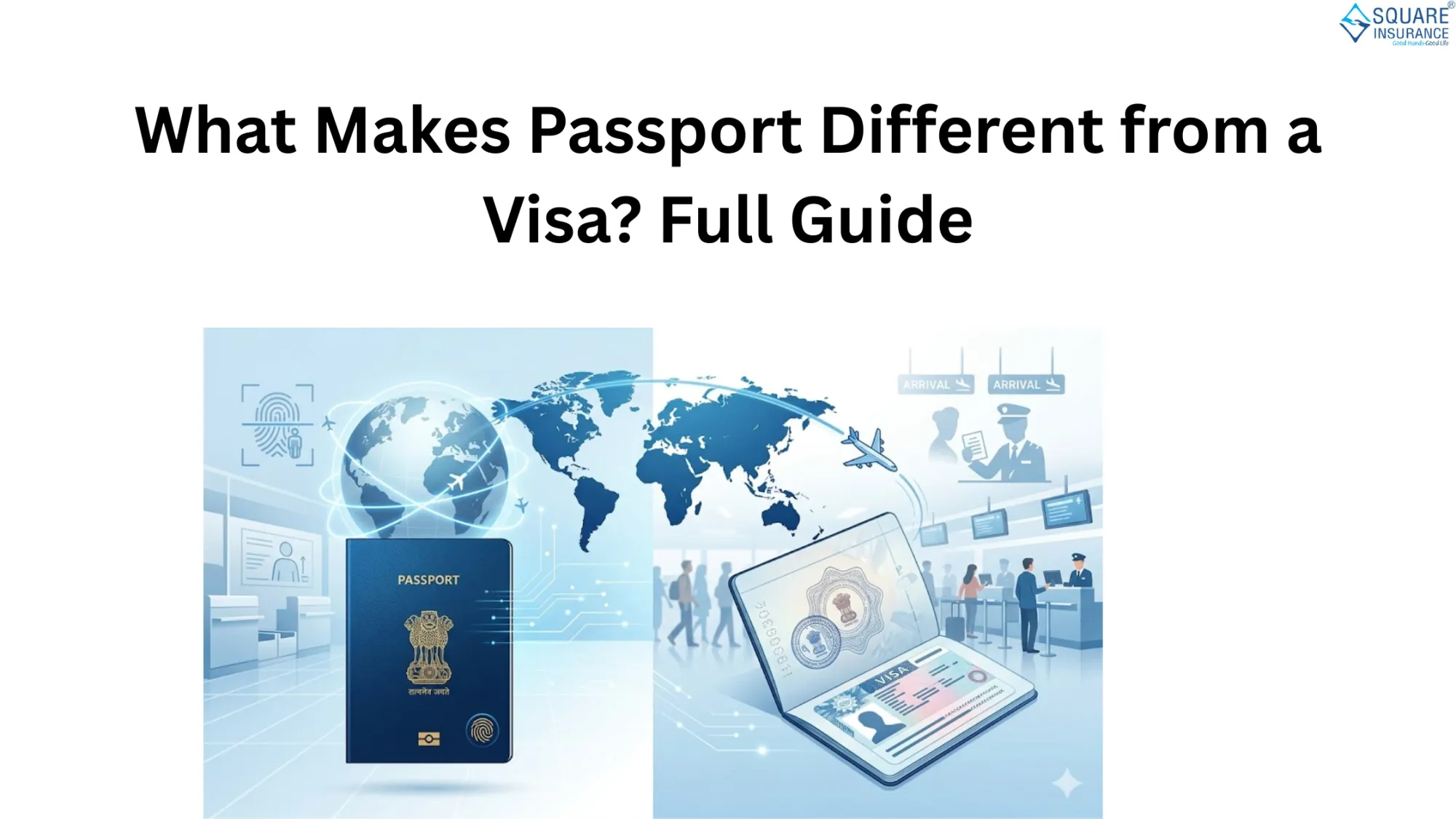 What Makes Passport Different from a Visa? Full Guide
