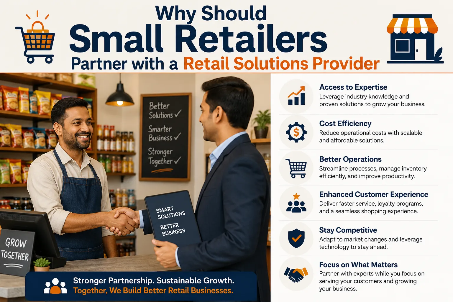Why Should Small Retailers Partner with a Retail Solutions Provider?