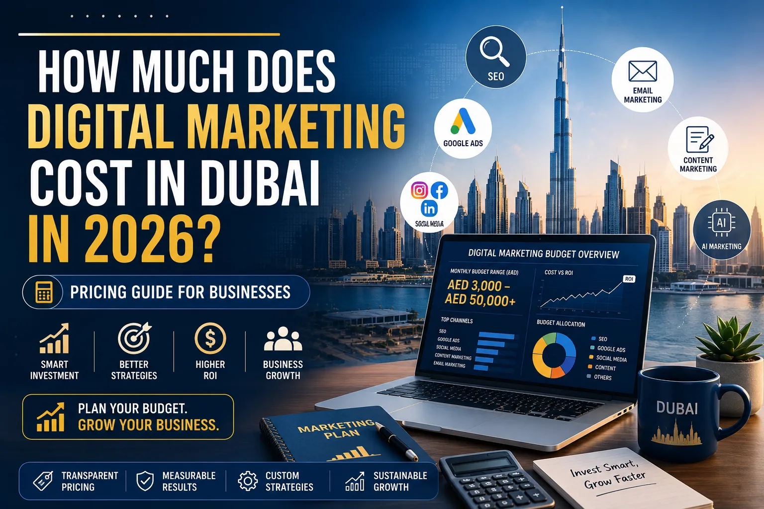 How Much Does Digital Marketing Cost in Dubai in 2026? A Complete Pricing Guide for Businesses