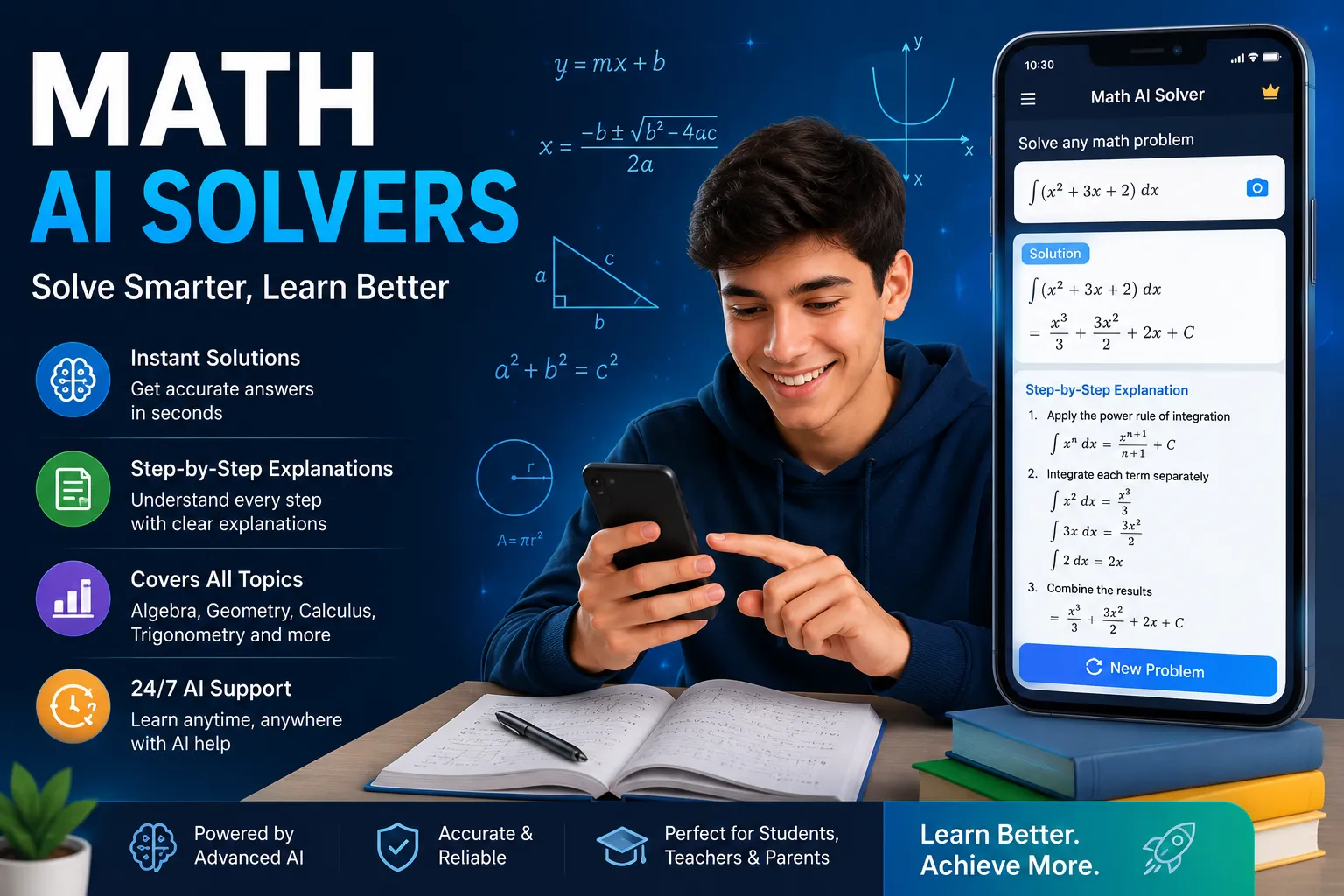 Math AI Solvers: Transforming the Way Students Learn Mathematics