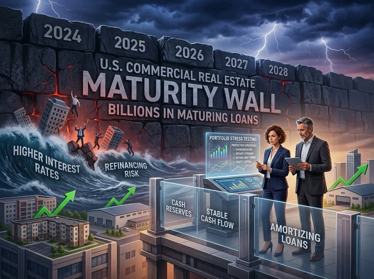 The Maturity Wall in U.S. Real Estate Investment: What It Means and How to Protect Your Portfolio