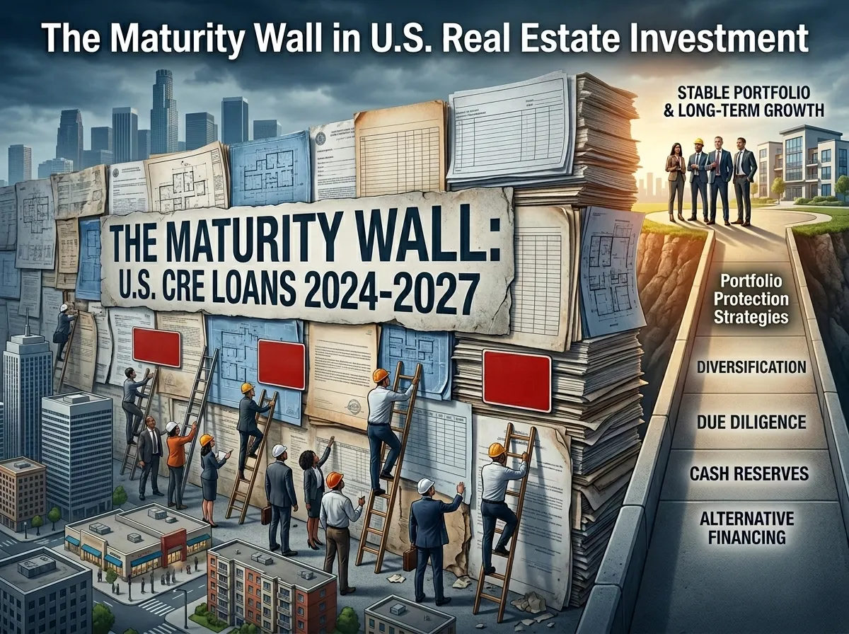 The Maturity Wall in U.S. Real Estate Investment: What It Means and How to Protect Your Portfolio