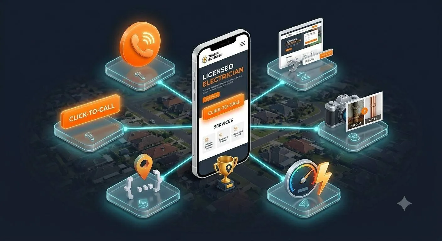 5 Features Every Tradie Website Needs to Win Local Jobs
