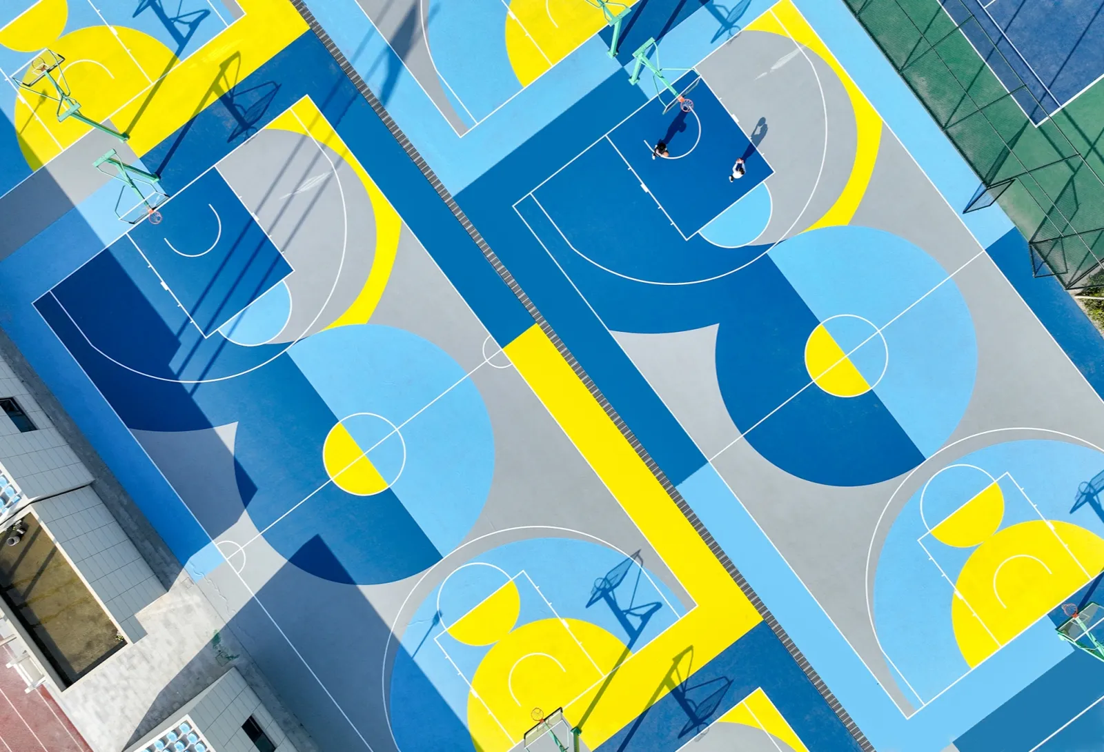 The Science of Professional Sport Court Colors