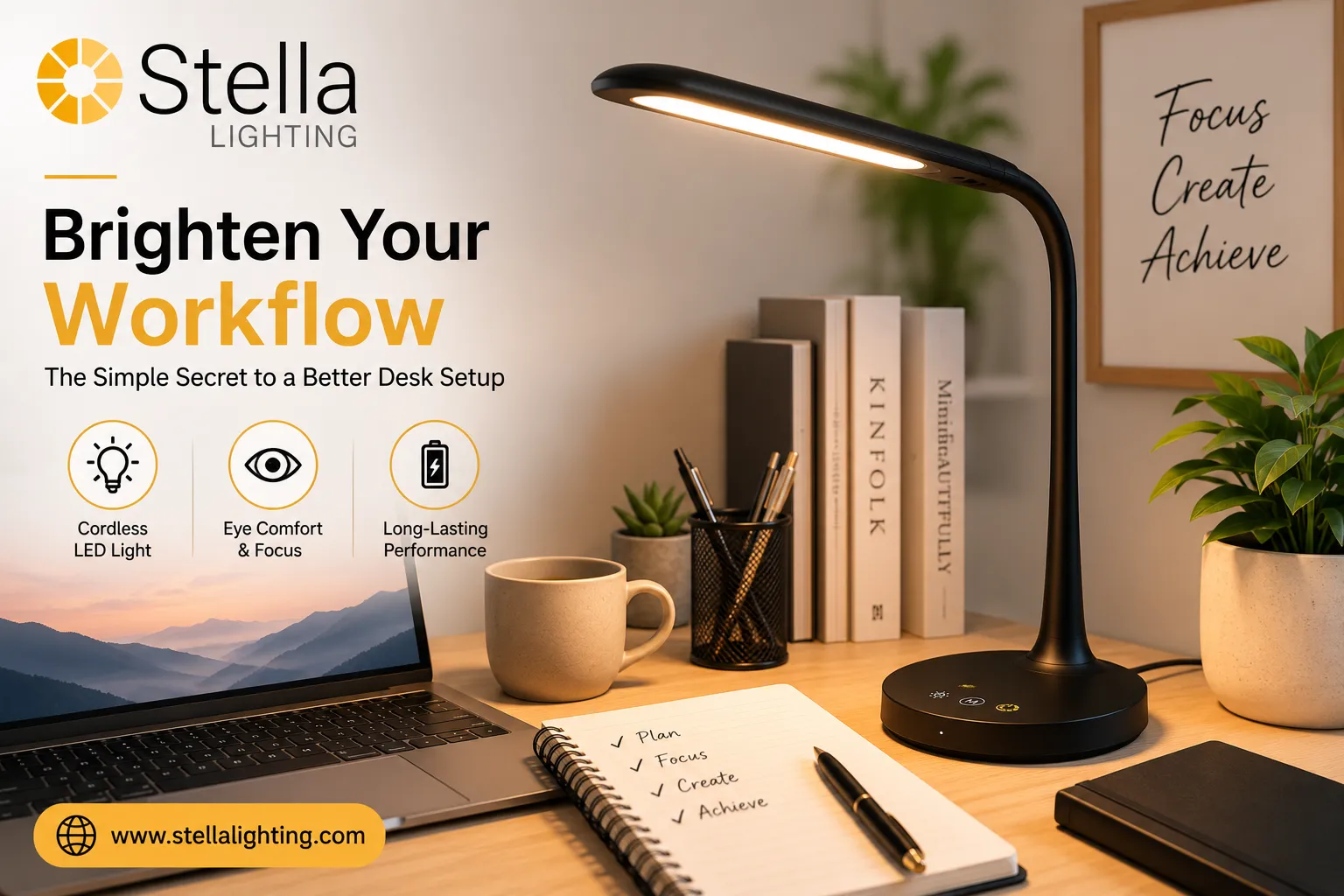 Brighten Your Workflow: The Simple Secret to a Better Desk Setup