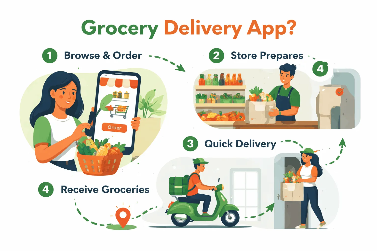 How White Label Grocery Shopping Apps in Qatar Improve Customer Convenience and Repeat Purchases