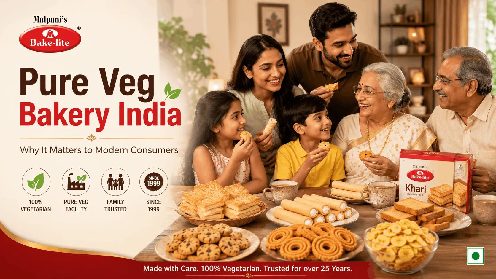 Pure Veg Bakery Products: Why It Matters to Modern Consumers
