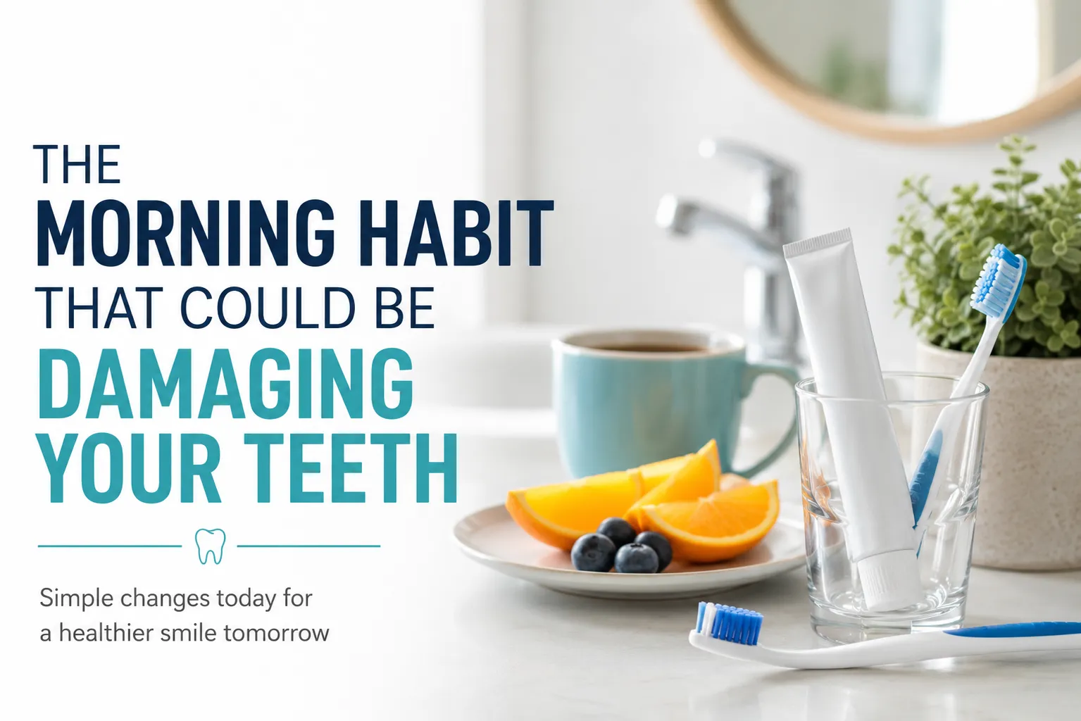 The Morning Habit That Could Be Damaging Your Teeth