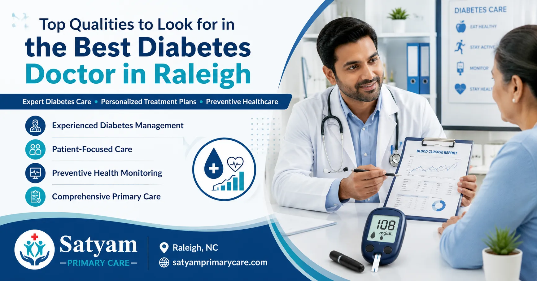Top Qualities to Look for in the Best Diabetes Doctor in Raleigh