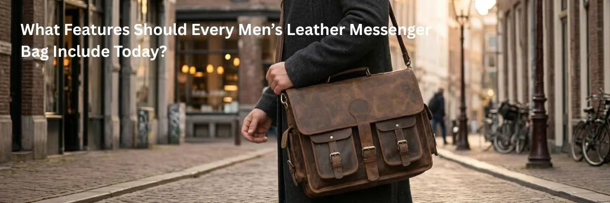 What Features Should Every Men’s Leather Messenger Bag Include Today?