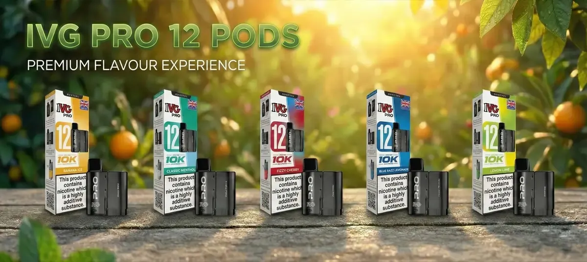 Why IVG PRO 12 Pods Are Becoming a Favourite Among UK Vapers