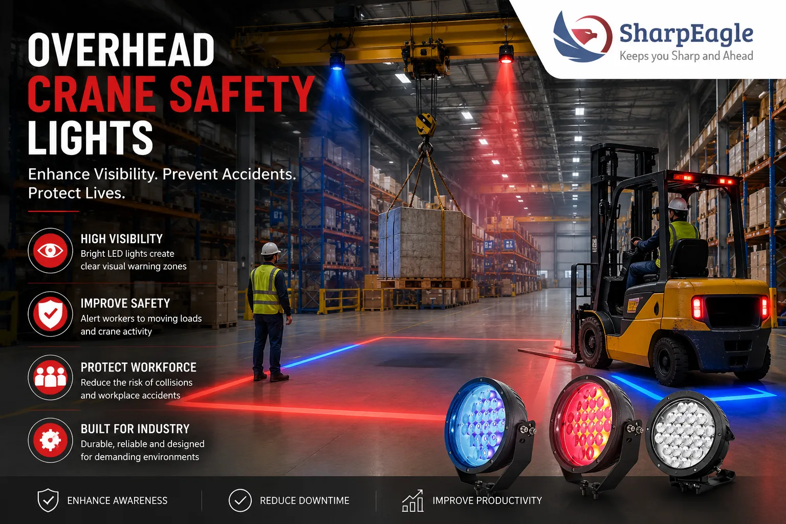 Why GCC Warehouses Are Investing in Overhead Crane Safety Lights to Reduce Workplace Accidents