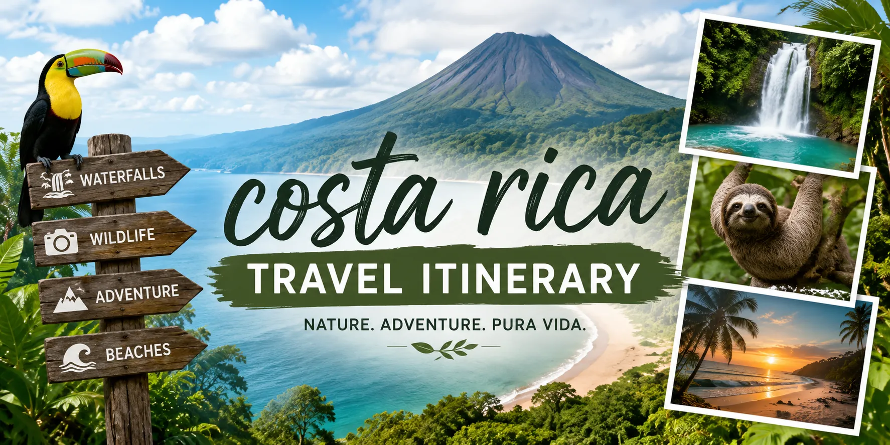 The Perfect Costa Rica Travel Itinerary for 7 Days