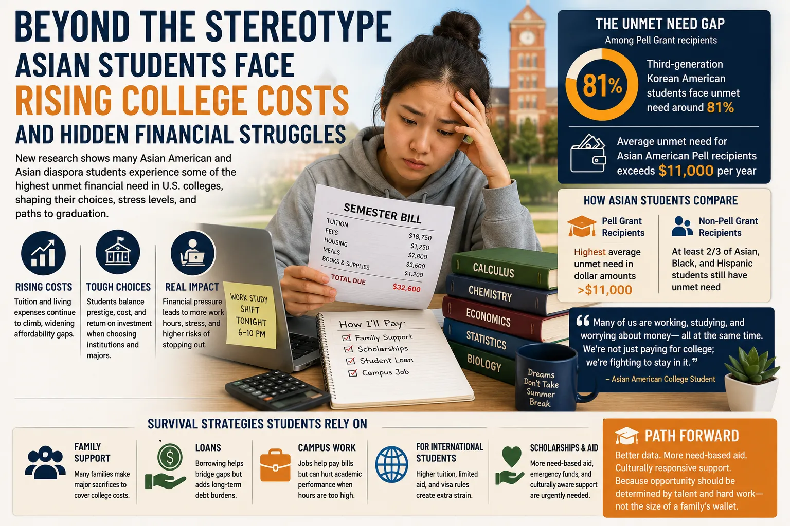 The Hidden Financial Crisis Facing Asian College Students
