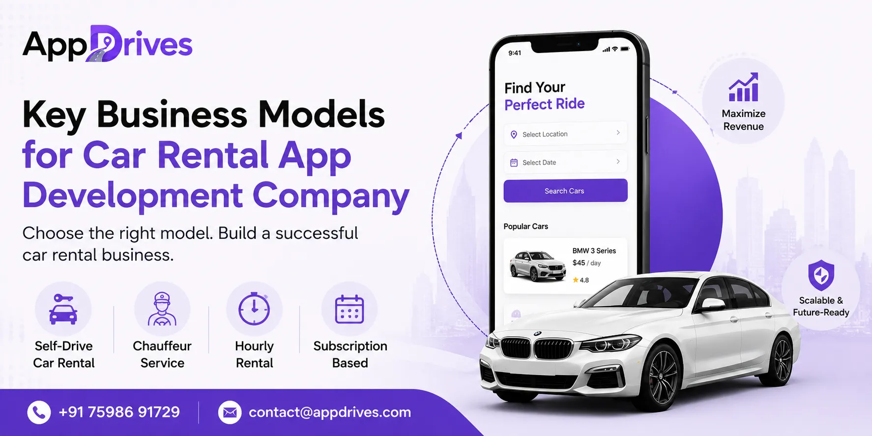 Key Business Models for Car Rental App Development company