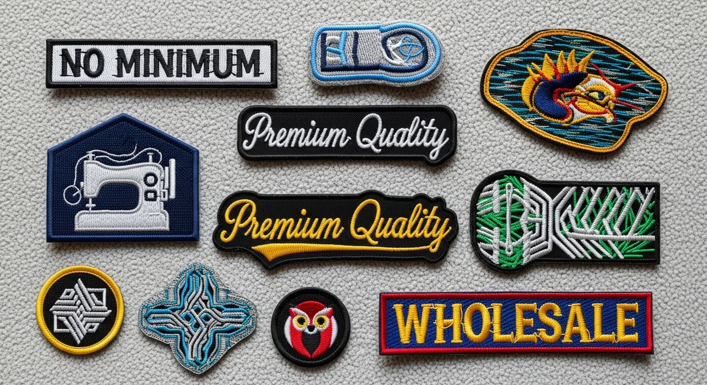 Custom Embroidered Patches No Minimum Wholesale: Premium Quality Without Bulk Penalties