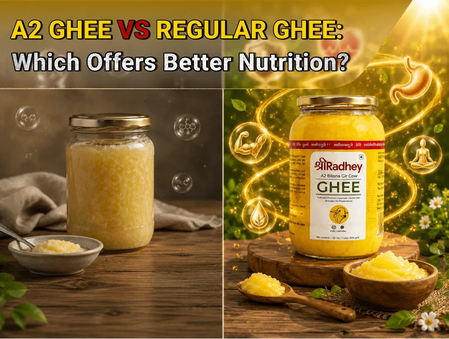 Which Offers Better Nutrition: A2 Ghee vs Regular Ghee