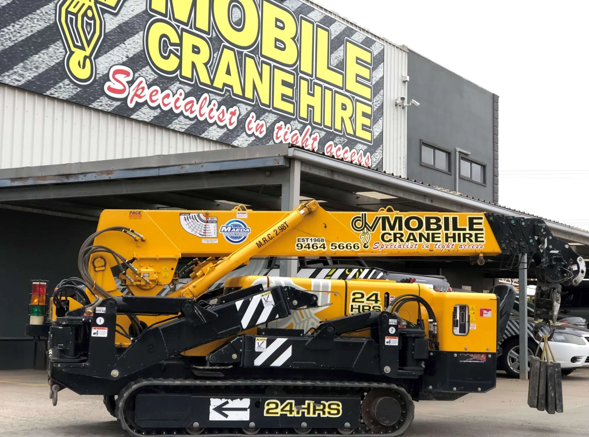 Better Site Movement with Crawler Crane in Melbourne