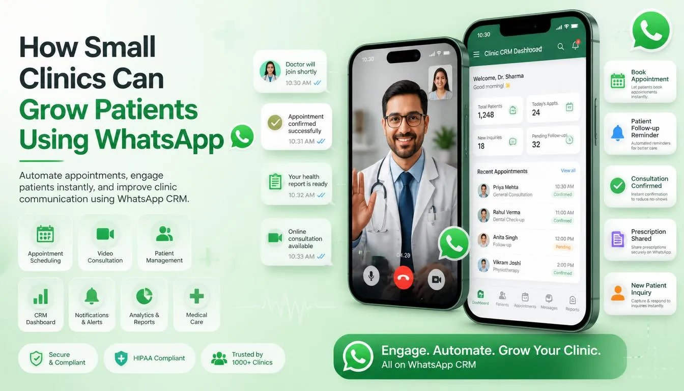 Can WhatsApp Help Small Clinics Get More Patients?