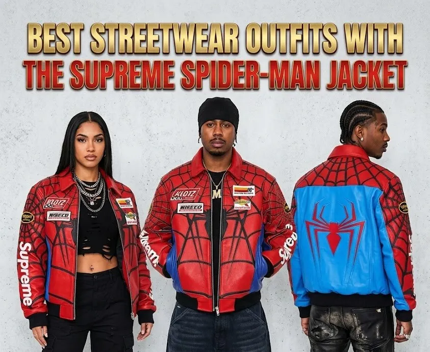 Real Buyer Review: Supreme x Vanson Spider Man Bomber Leather Jacket Performance & Quality