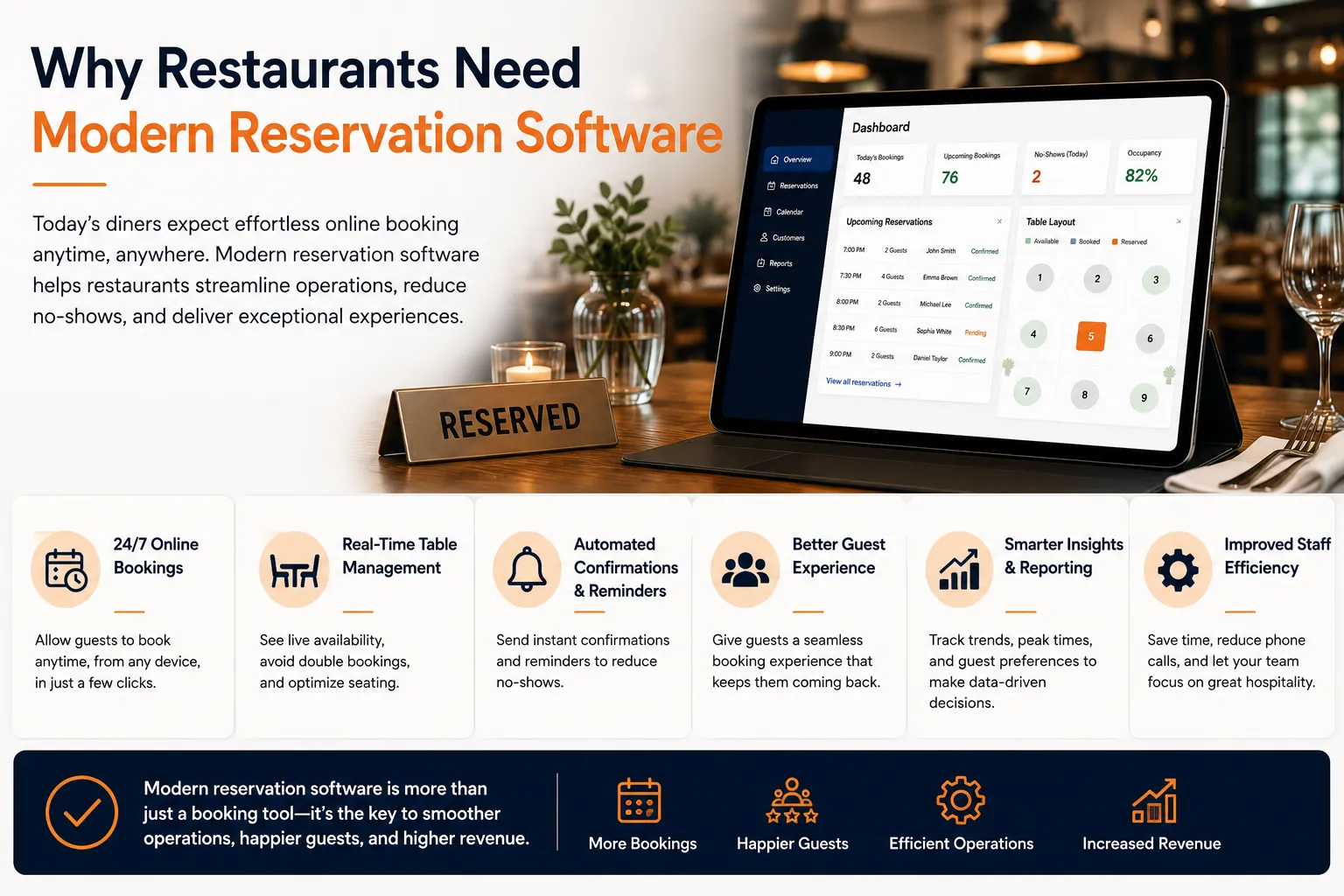What Is the Best Online Restaurant Reservation Software for Small to Medium Restaurants?