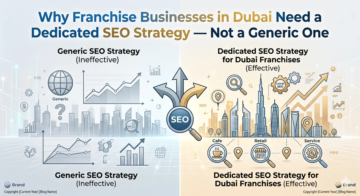 Why Franchise Businesses in Dubai Need a Dedicated SEO Strategy — Not a Generic One