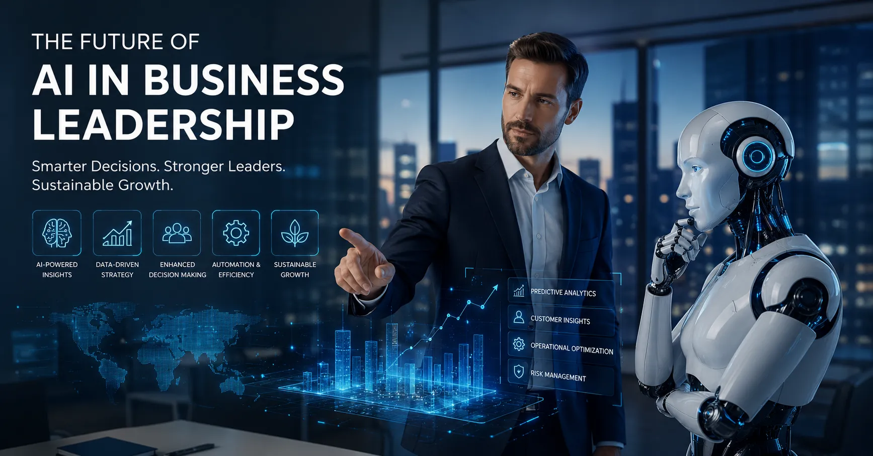 The Future of AI in Business Leadership: Why Human Skills Matter More Than Ever