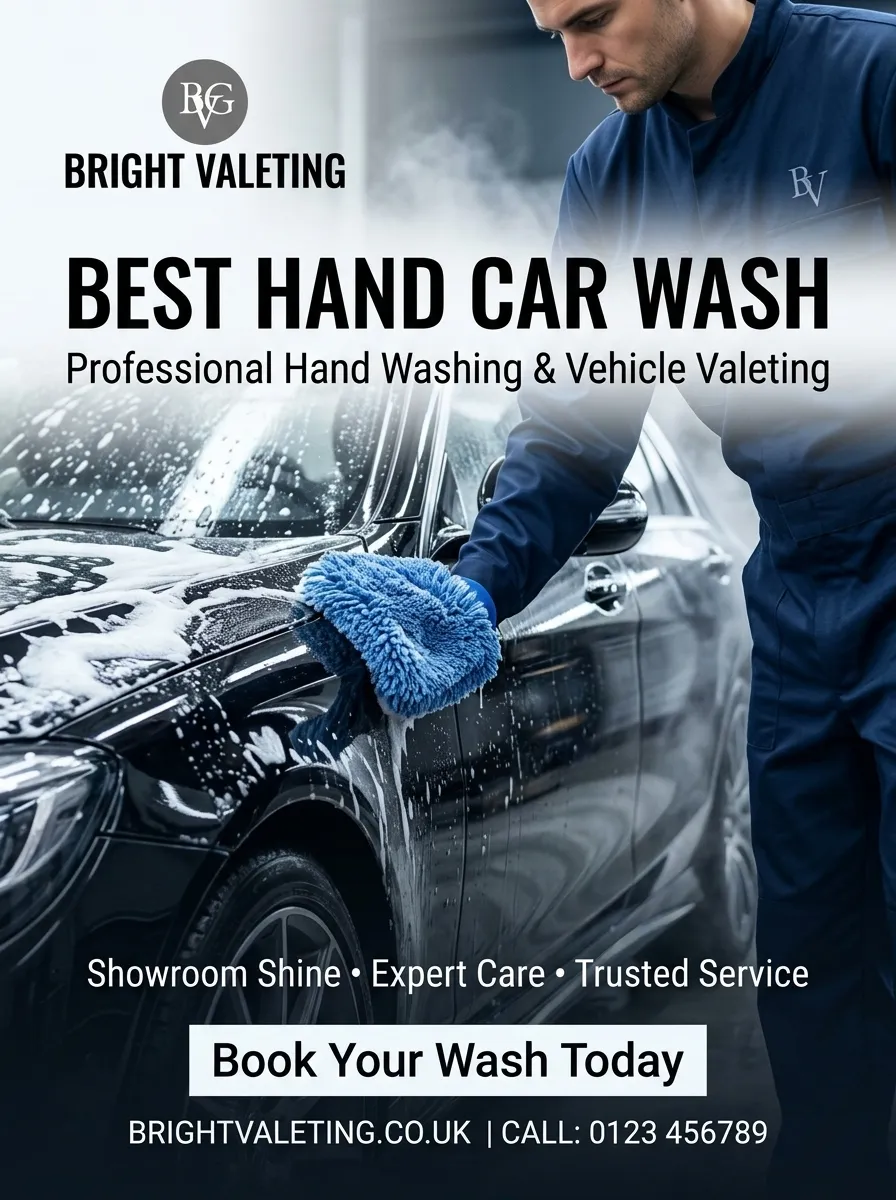 Bright Valeting – The Best Hand Car Wash for a Showroom Finish