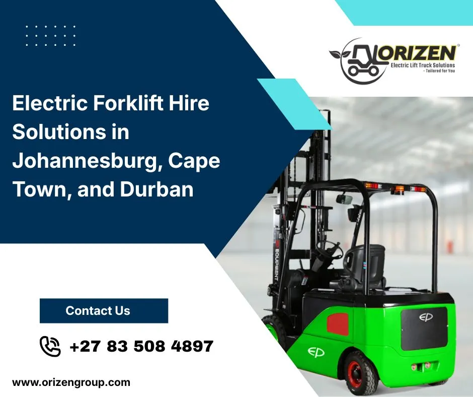 Electric Forklift Hire Solutions in Johannesburg, Cape Town, and Durban