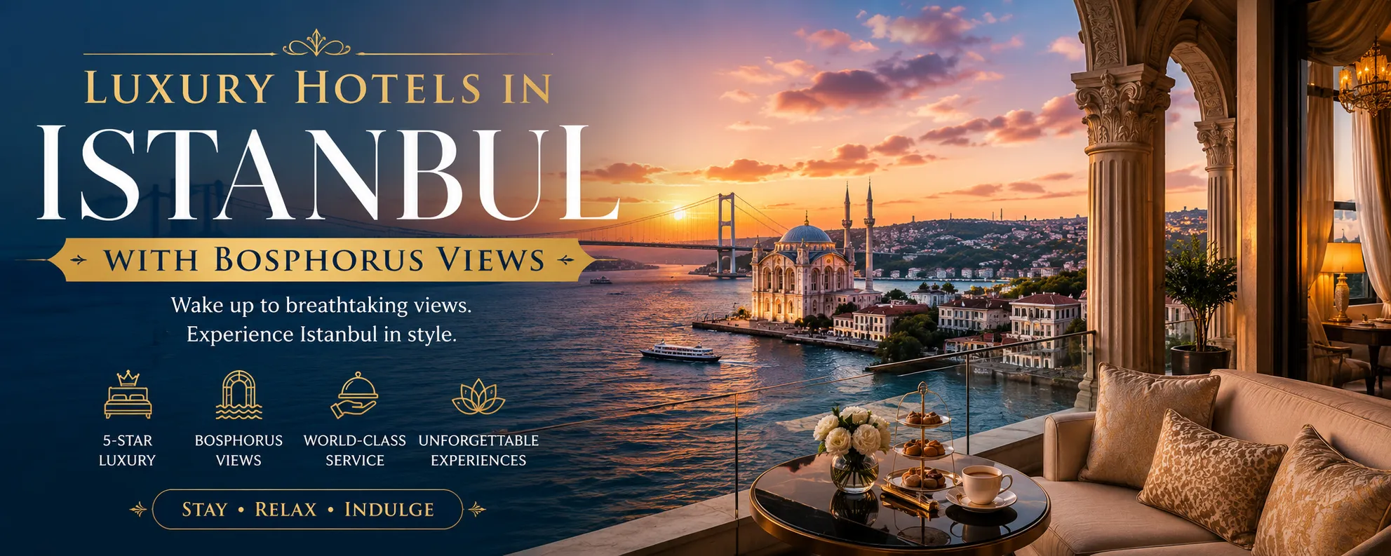 Staying in Style: The Ultimate Guide to Luxury Hotels in Istanbul with Bosphorus Views