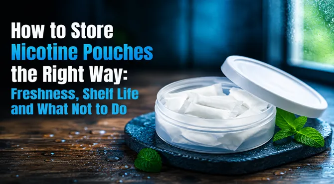 How to Store Nicotine Pouches the Right Way: Freshness, Shelf Life and What Not to Do